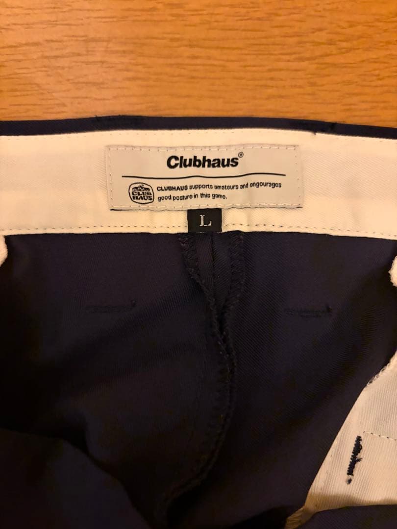 Clubhaus ネイビー ゴルフパンツ