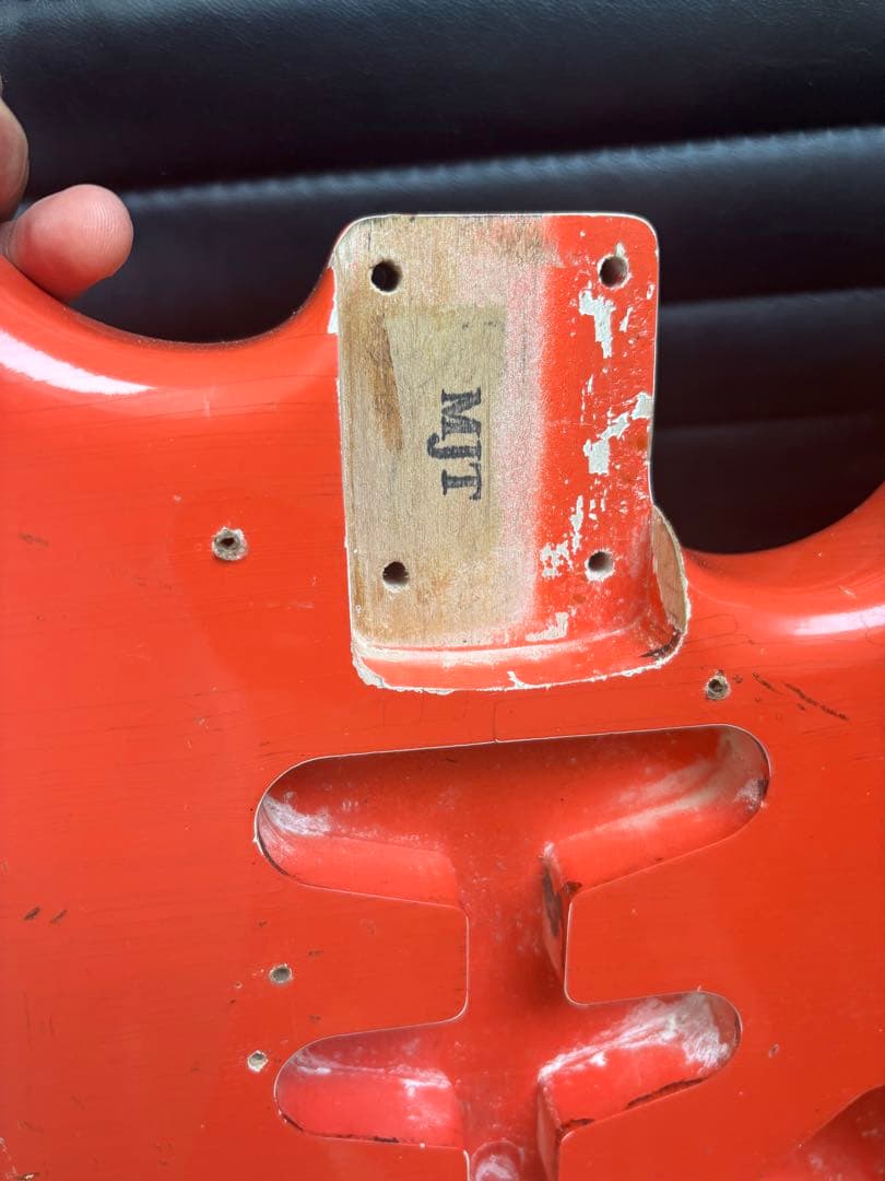 MJT ストラトキャスター　ボディ　fiesta red