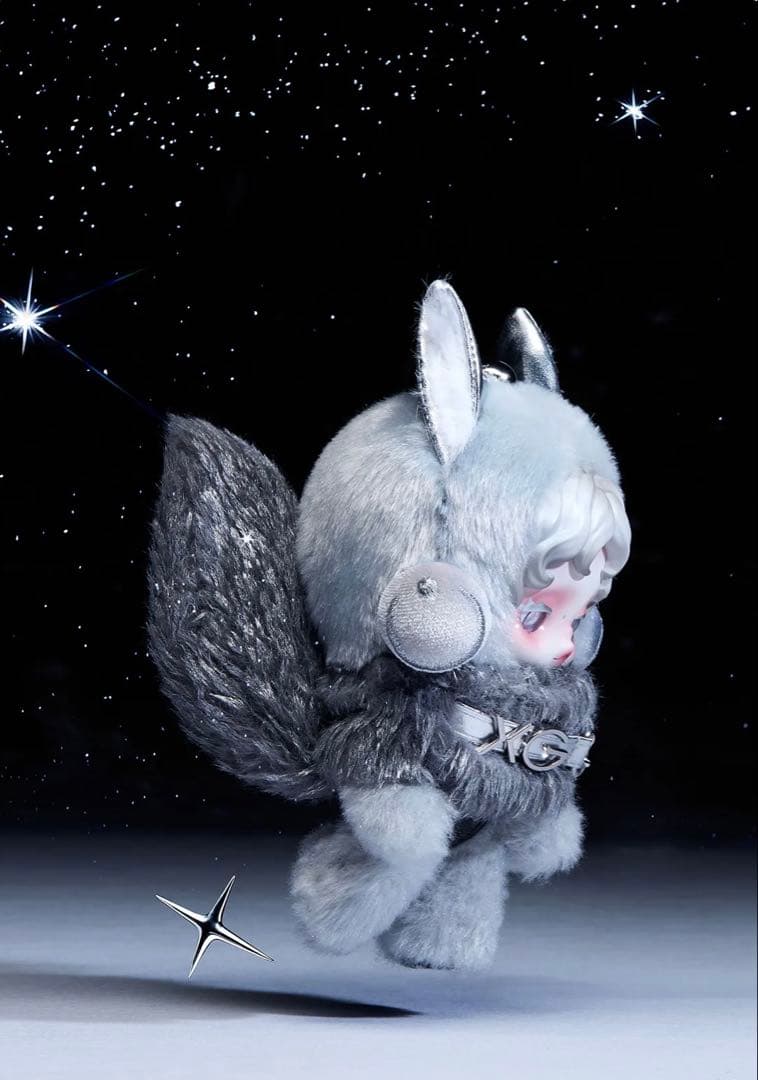 POP MART Skull panda✖️XG 日本限定 ぬいぐるみペンダント