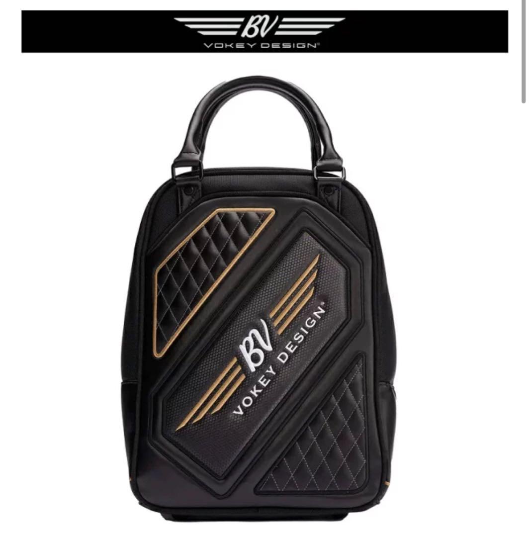Vokey Design シャグバッグ ブラック/ホワイト/ゴールド