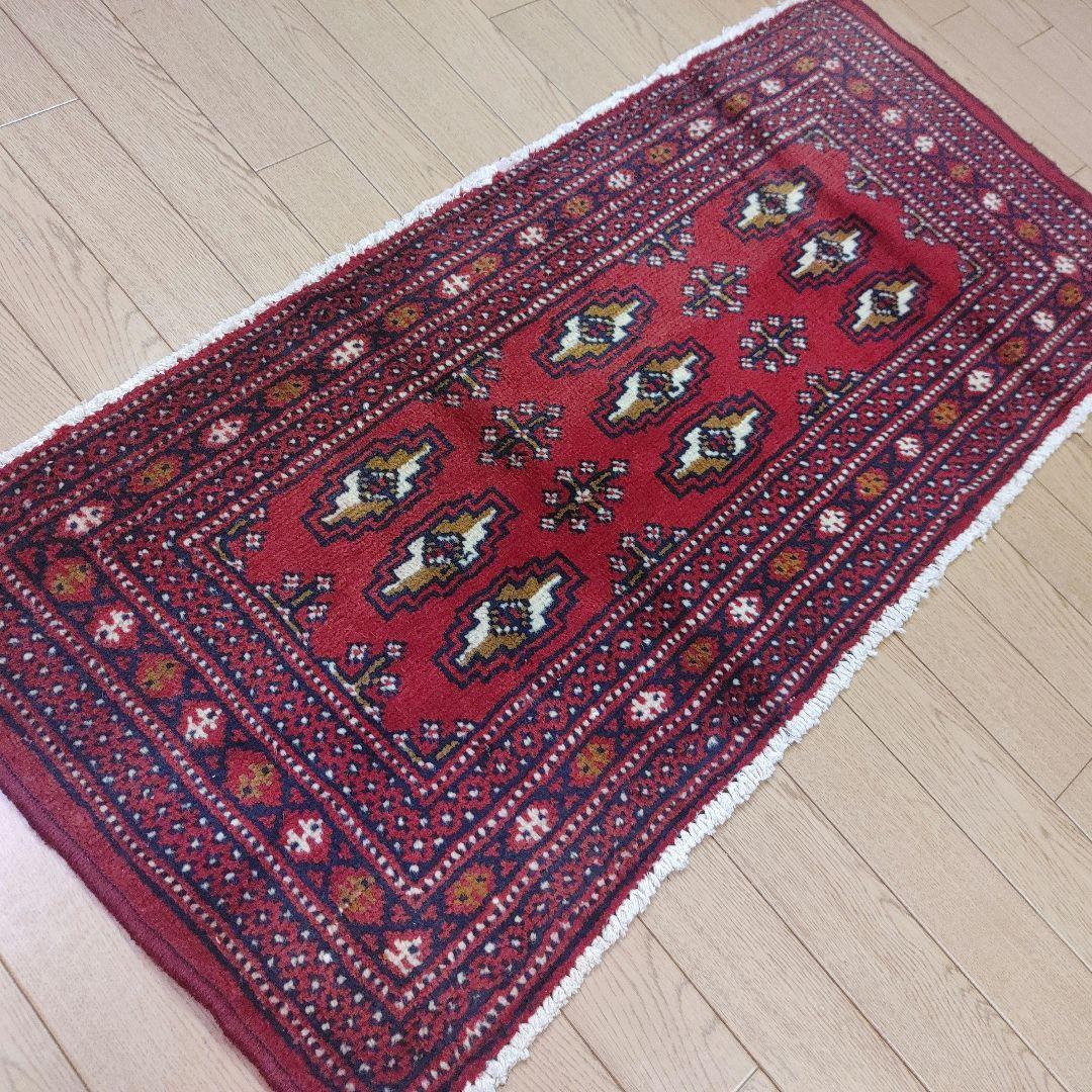 ペルシャ絨毯 バルーチ 手織り 110x48 ウール Persia Baluch