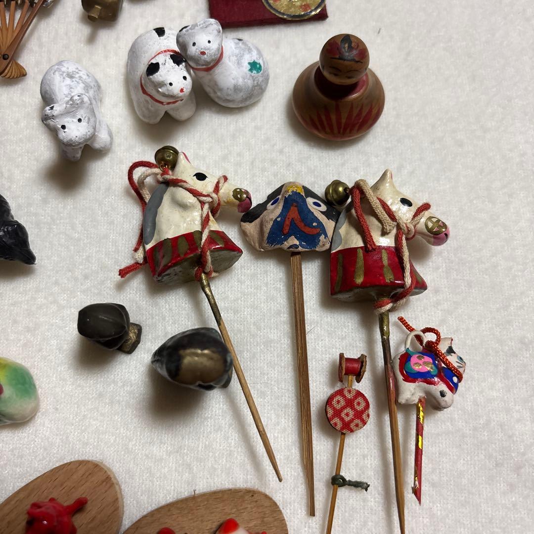 郷土玩具ミニチュアセット40個