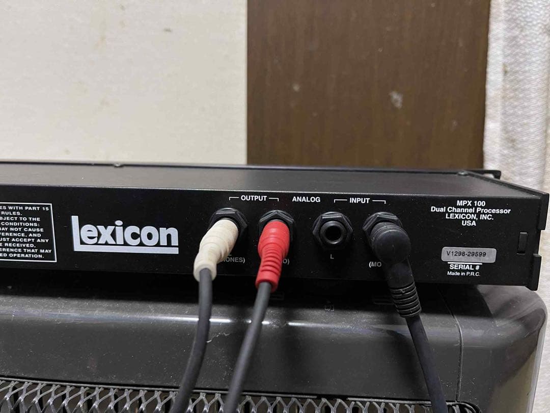 Lexicon レキシコン MPX100 デュアルチャンネルエフェクター