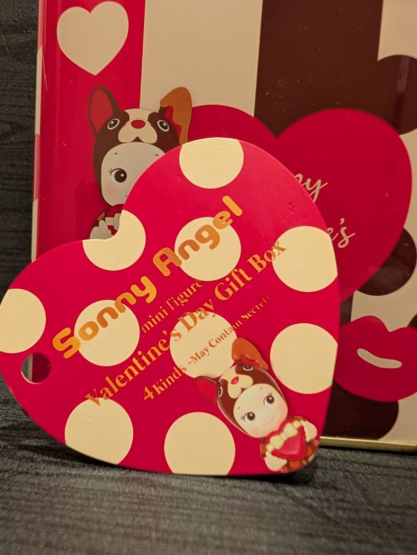 【未使用】ソニーエンジェル バレンタイン デザイン・限定ギフトＢＯＸ入４ｐ