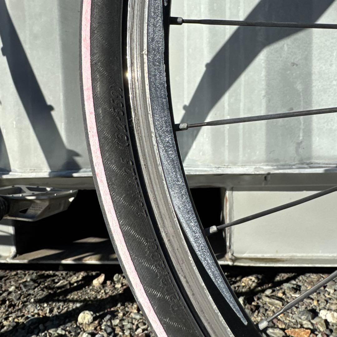 チューブ交換済 クロモリフレーム カーボンフォーク シクロクロスバイク 現状渡し