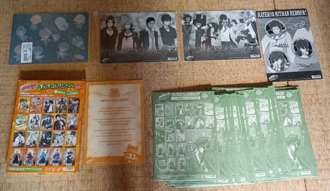 【値下げ中】【匿名配送】家庭教師ヒットマンREBORN！ 下敷き 25点セット