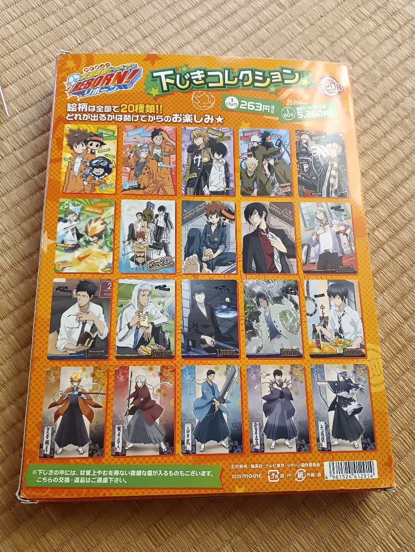 【値下げ中】【匿名配送】家庭教師ヒットマンREBORN！ 下敷き 25点セット