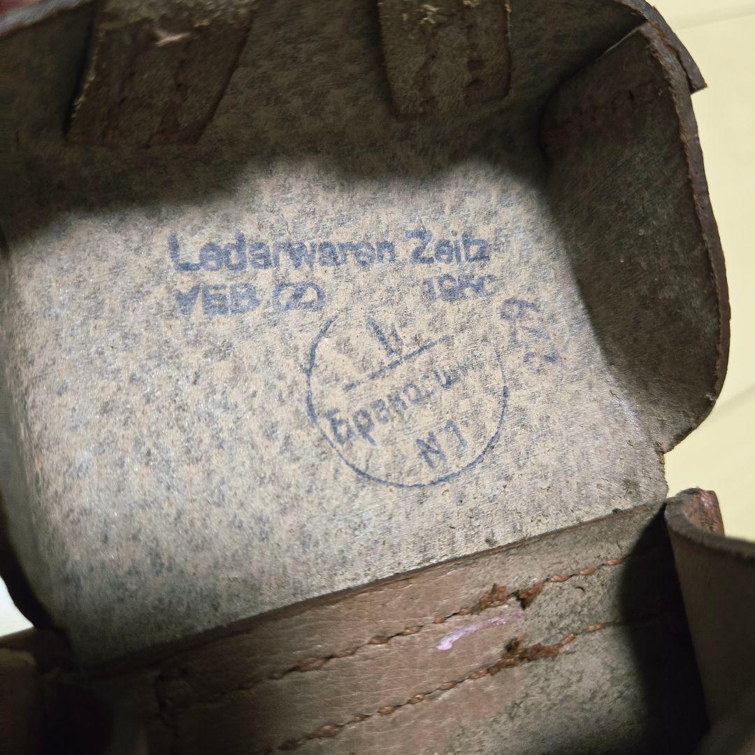 ソ連軍 モシン・ナガン フルレザー 弾薬盒 実物