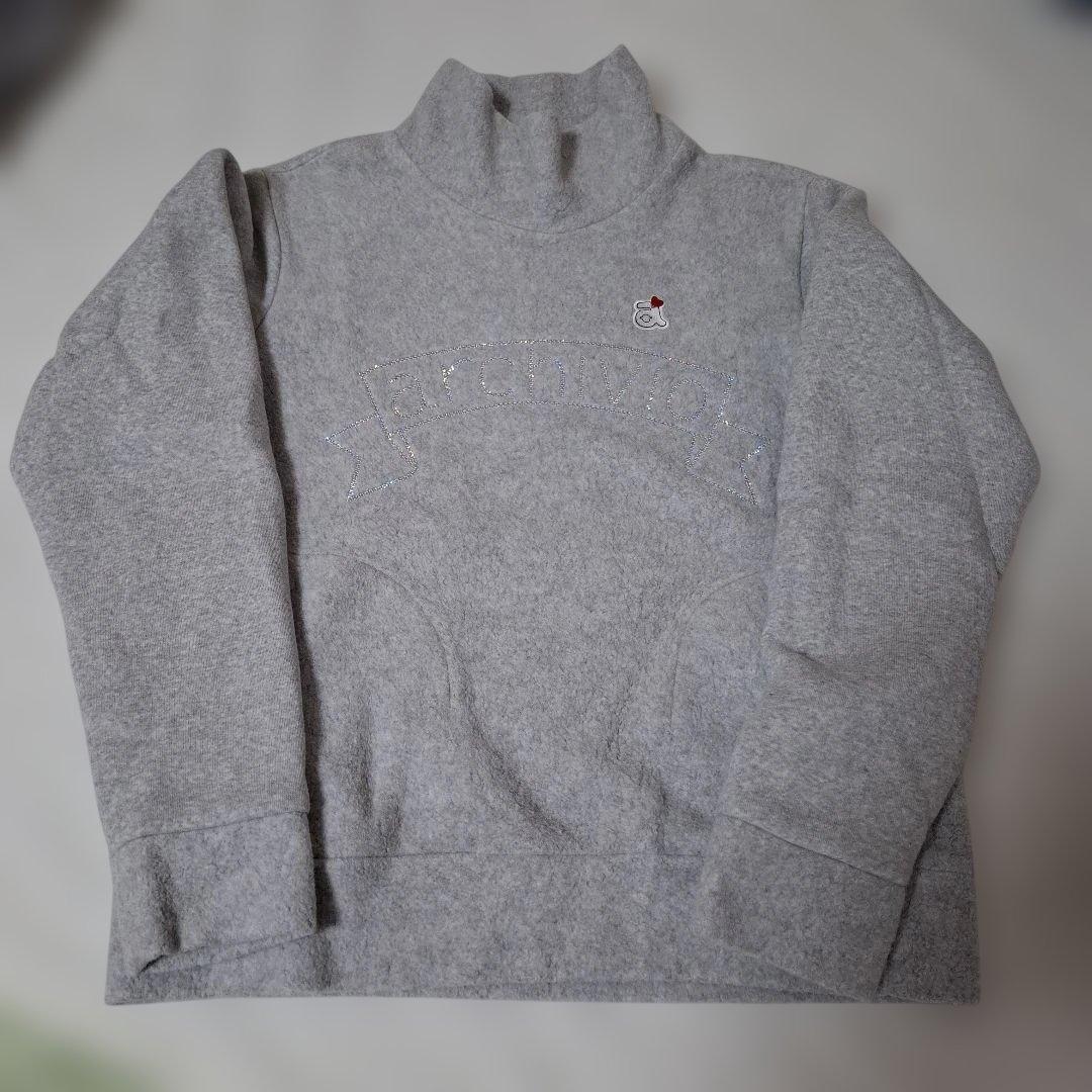 アルチビオ　グレー タートルネック セーター