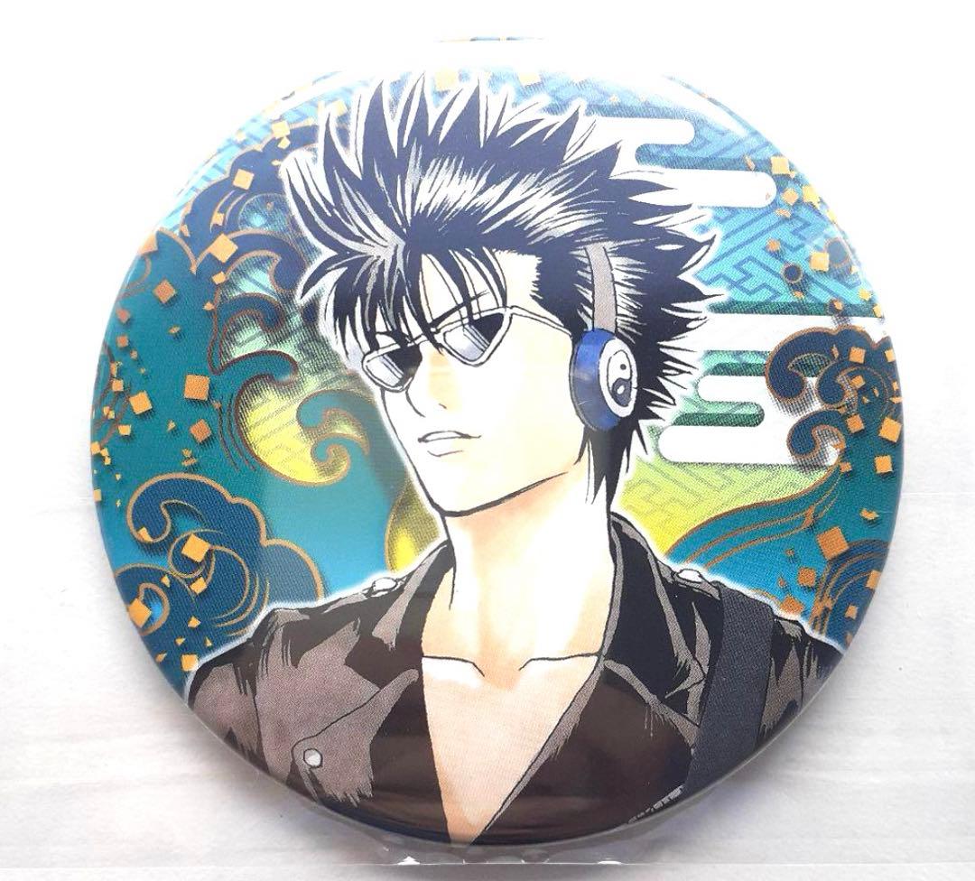 銀魂 河上万斉 缶バッジ 大銀魂展