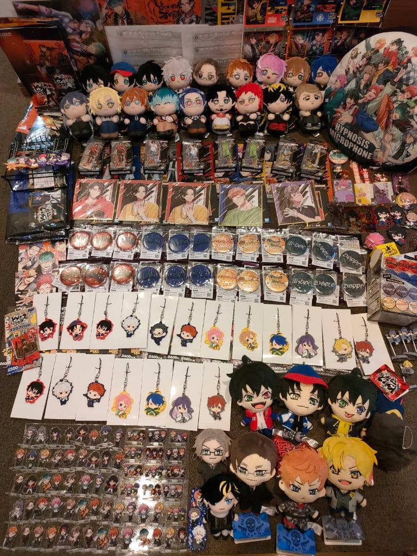 ヒプノシスマイク　グッズ　セット　ぬいぐるみ　キーホルダー