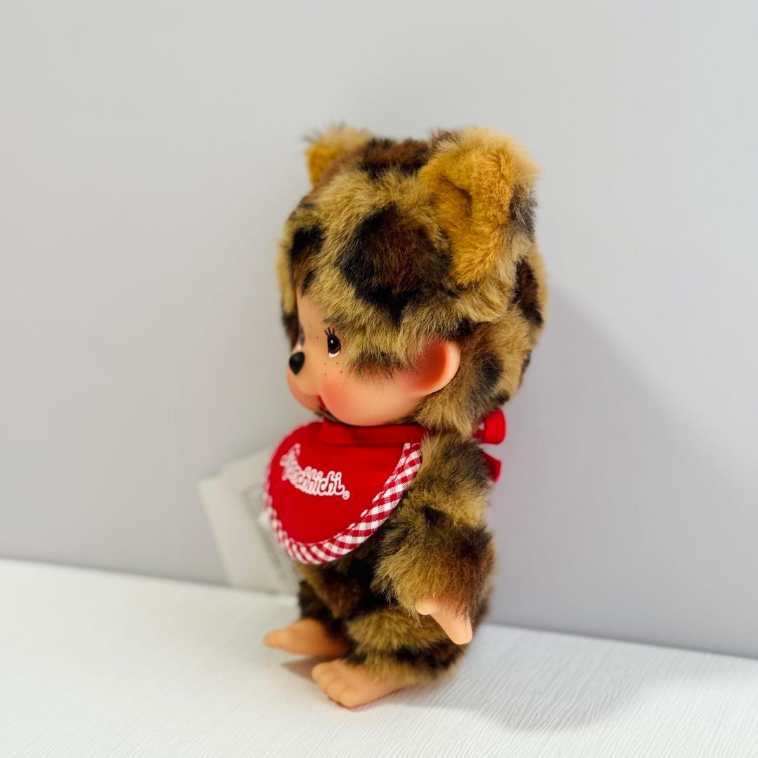 【カスタム】モンチッチ ヒョウ柄 ぬいぐるみ Sサイズ　（男の子）