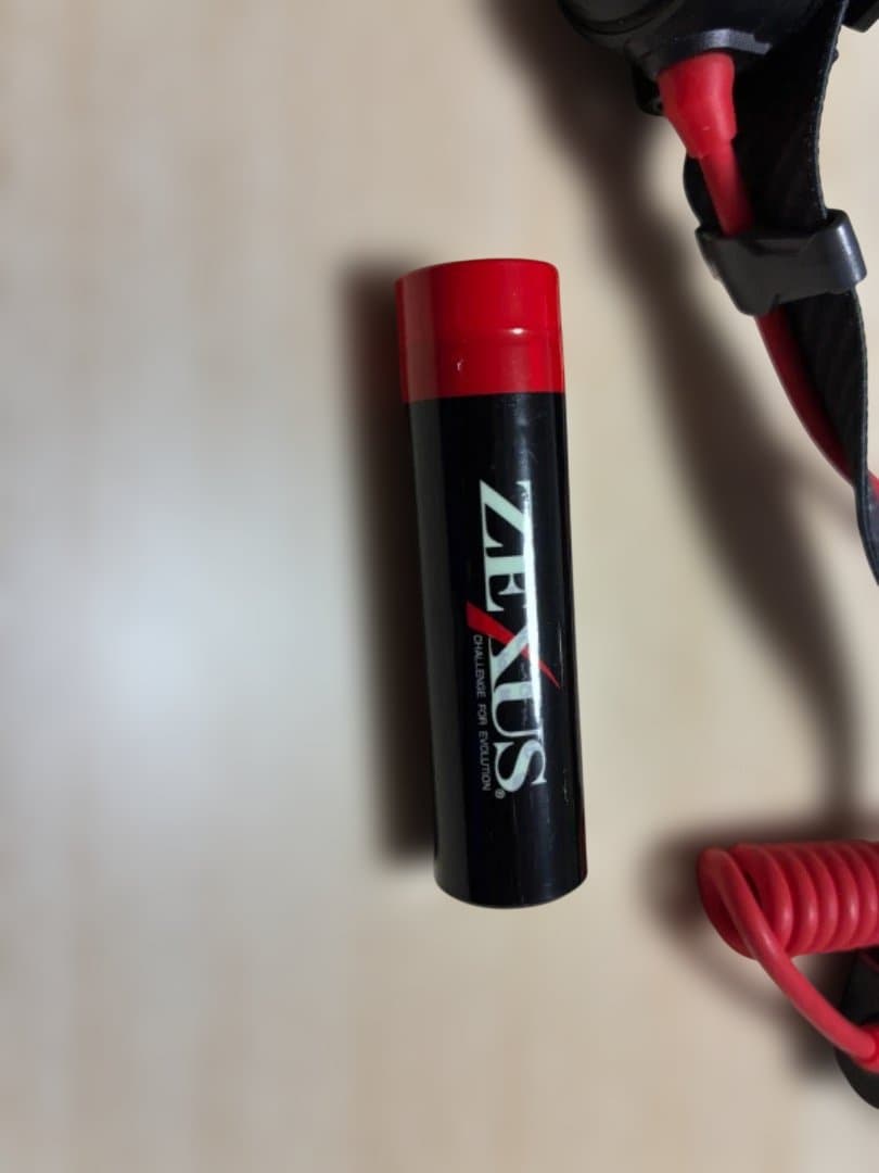 ZEXUS ヘッドランプ 黒・赤