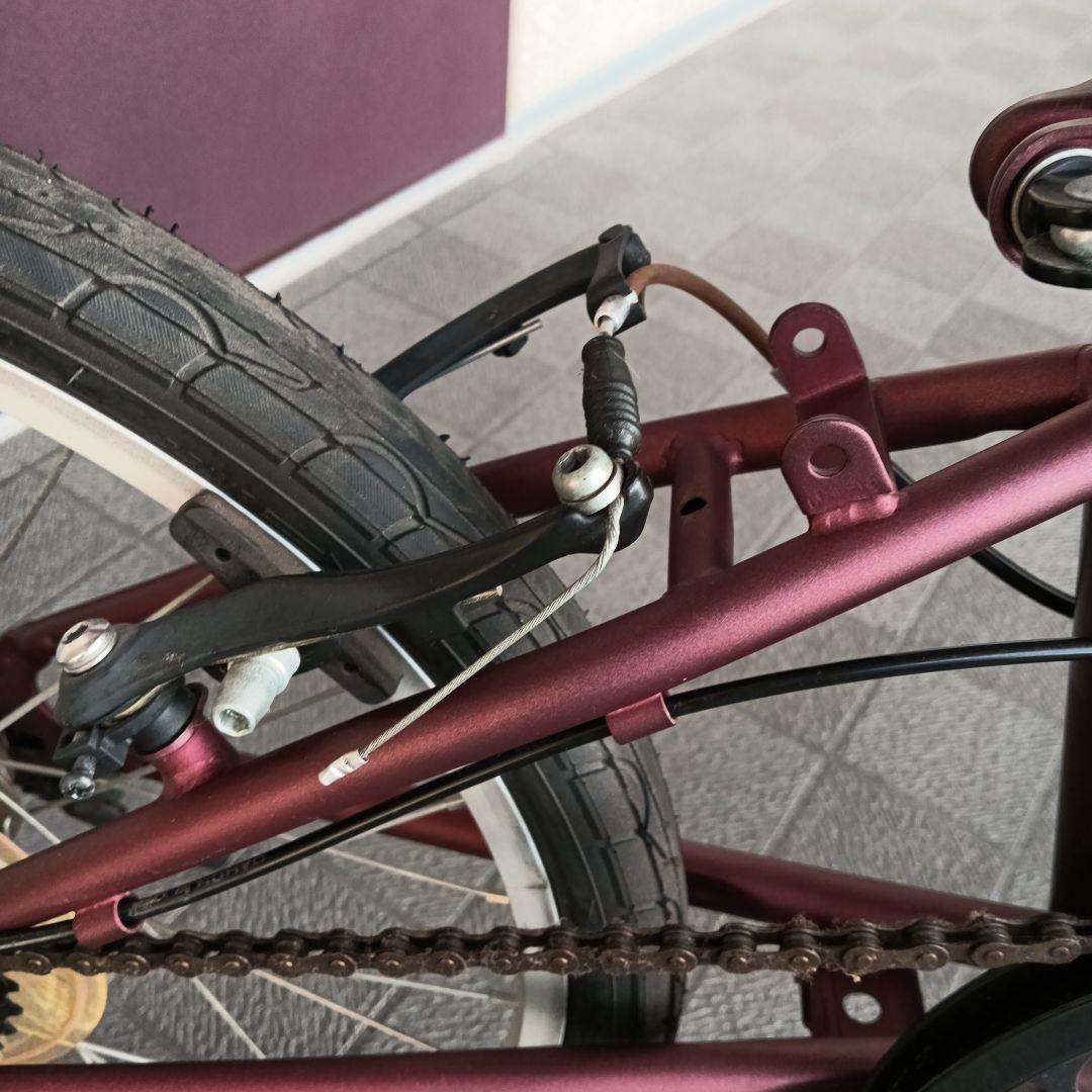 【土日引取限定】DAHON SUV D6 折りたたみ自転車　マットワイン