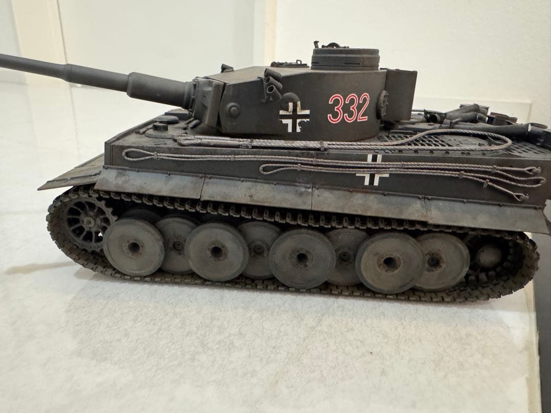 タミヤ ティーガー１プラモデル 完成品