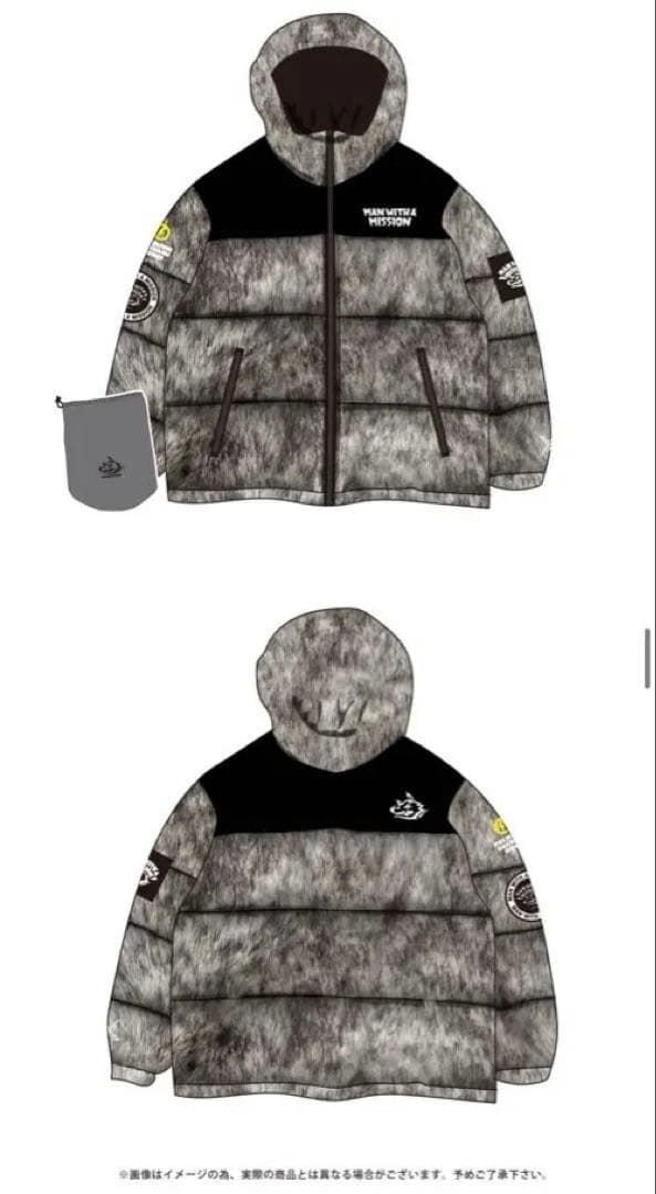 煌*椿様 マンウィズ 2020 福袋 Premium お毛並み ダウン ジャケッ
