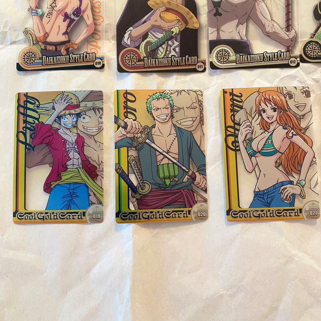 ワンピース　森永　ウエハース　カード　18枚セット