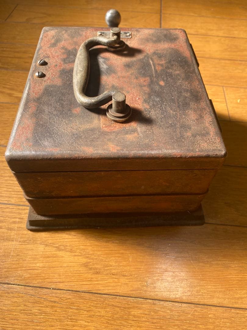 専用出品希少レア国鉄　通票閉塞箱　通票閉塞器鉄製　タブレットなし