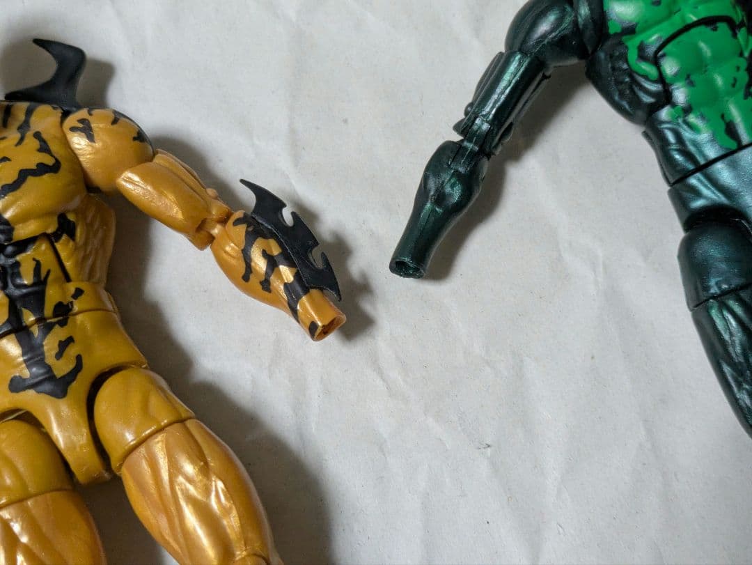 マーベルレジェンド・スパイダーマンヴィラン系のジャンクセット