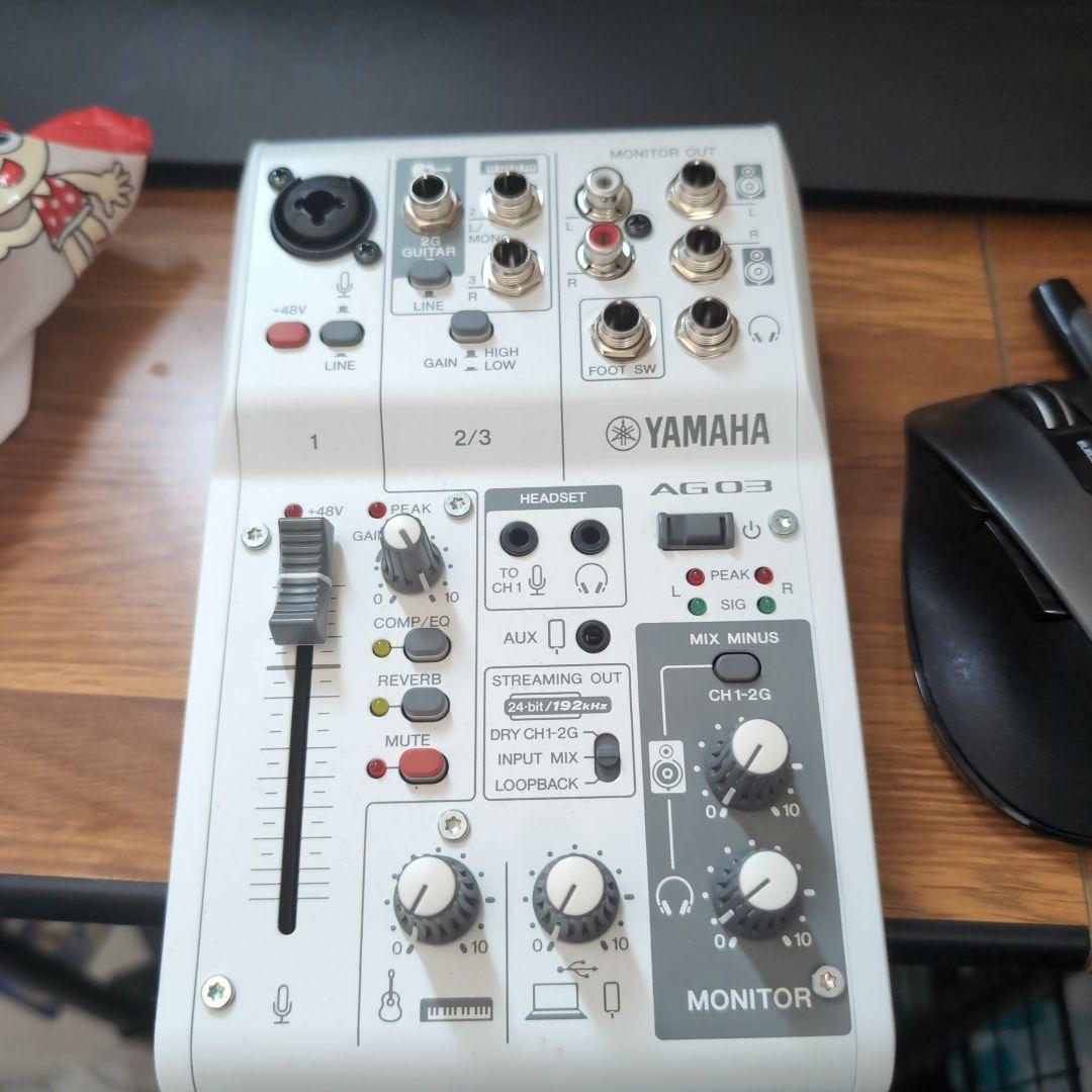 YAMAHA AG-03 オーディオインターフェース