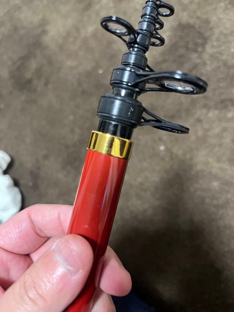 [超美品］がまかつ・がま磯 汐来防 遠投 H480