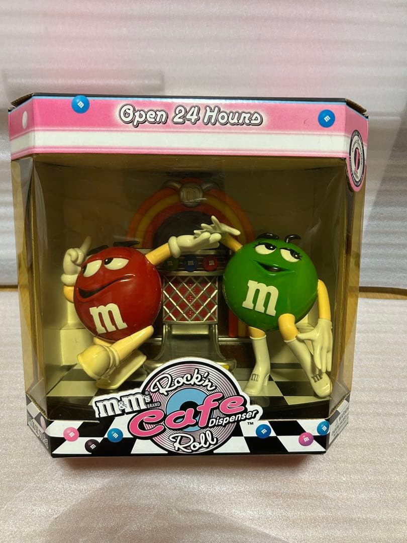 M&M's エムアンドエムズ Rock'n Roll Cafe ディスペンサー