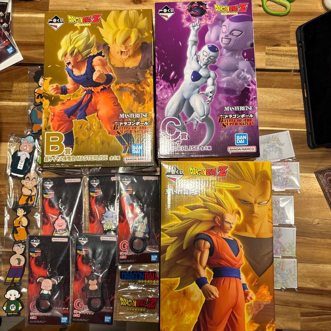 ドラゴンボール　一番くじ　A賞　B賞 C賞　超サイヤ人3 超サイヤ人　孫悟空