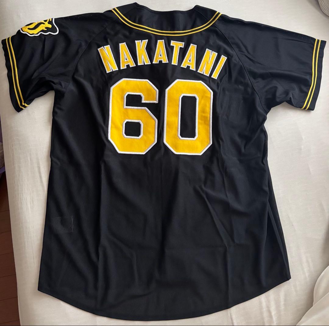 阪神タイガース　レプリカユニフォーム(ビジター)　＃60　中谷