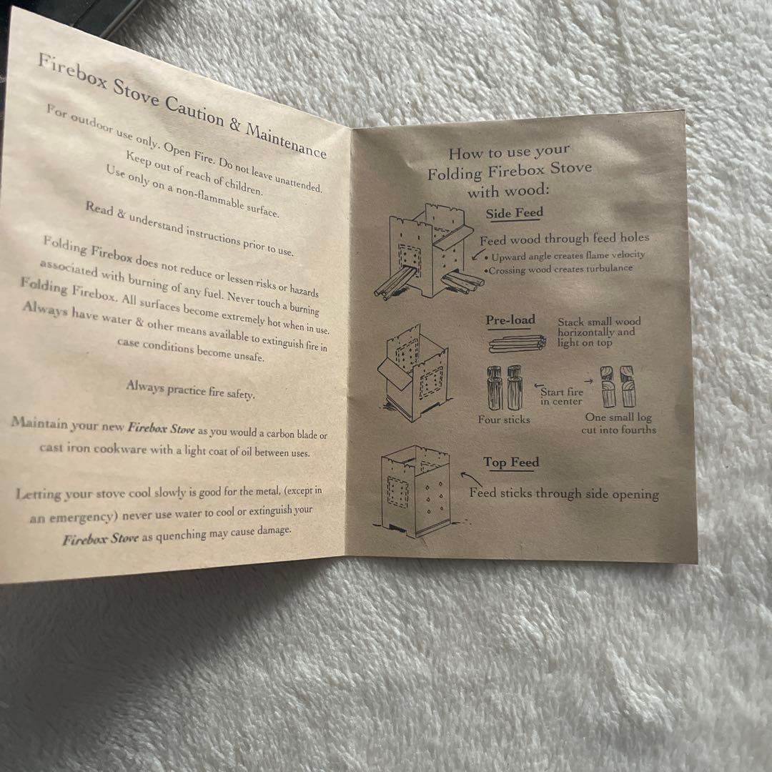 FIREBOX Folding Stove 焚き火台