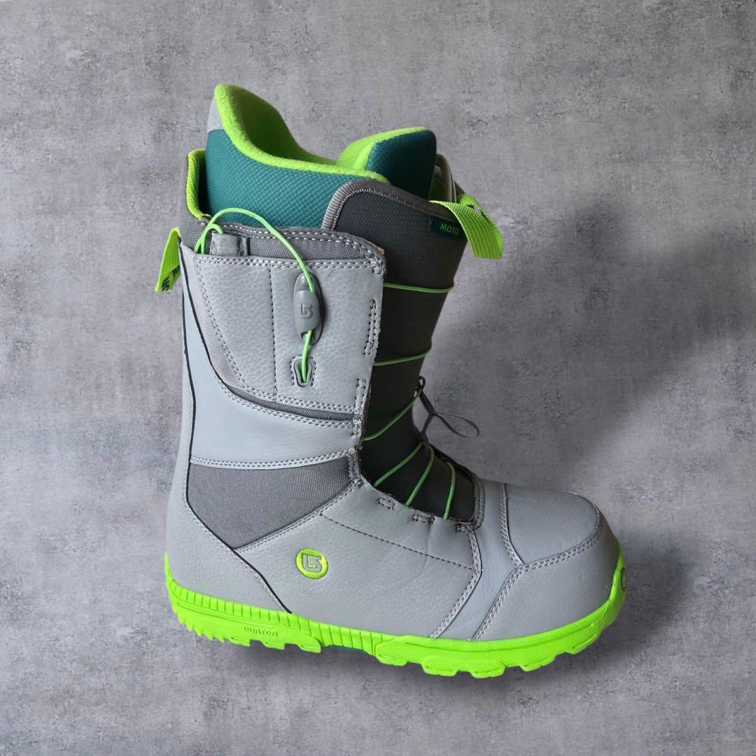 バートンBurtonブーツ27.5MOTOモトスノーボードウェアグレーグリーン