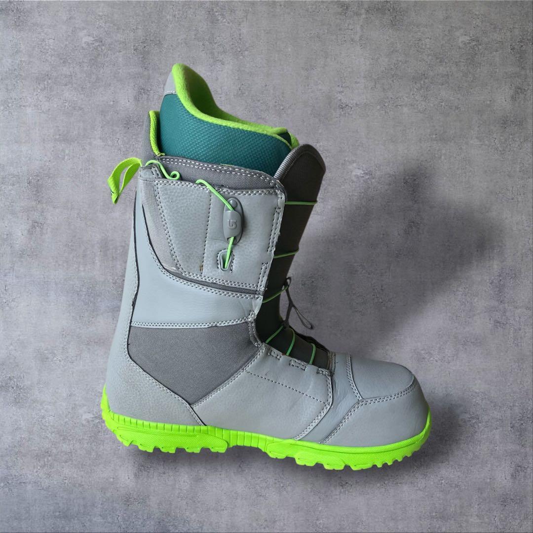 バートンBurtonブーツ27.5MOTOモトスノーボードウェアグレーグリーン