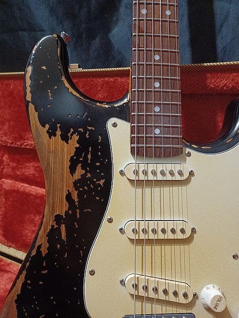 ❖CustomWierring Relic Black Stratocaster