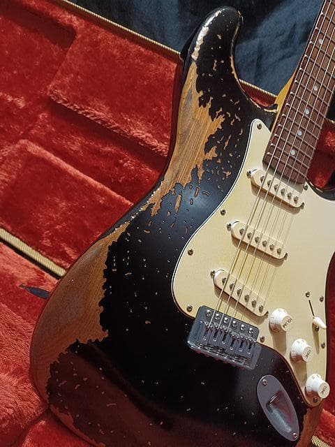 ❖CustomWierring Relic Black Stratocaster