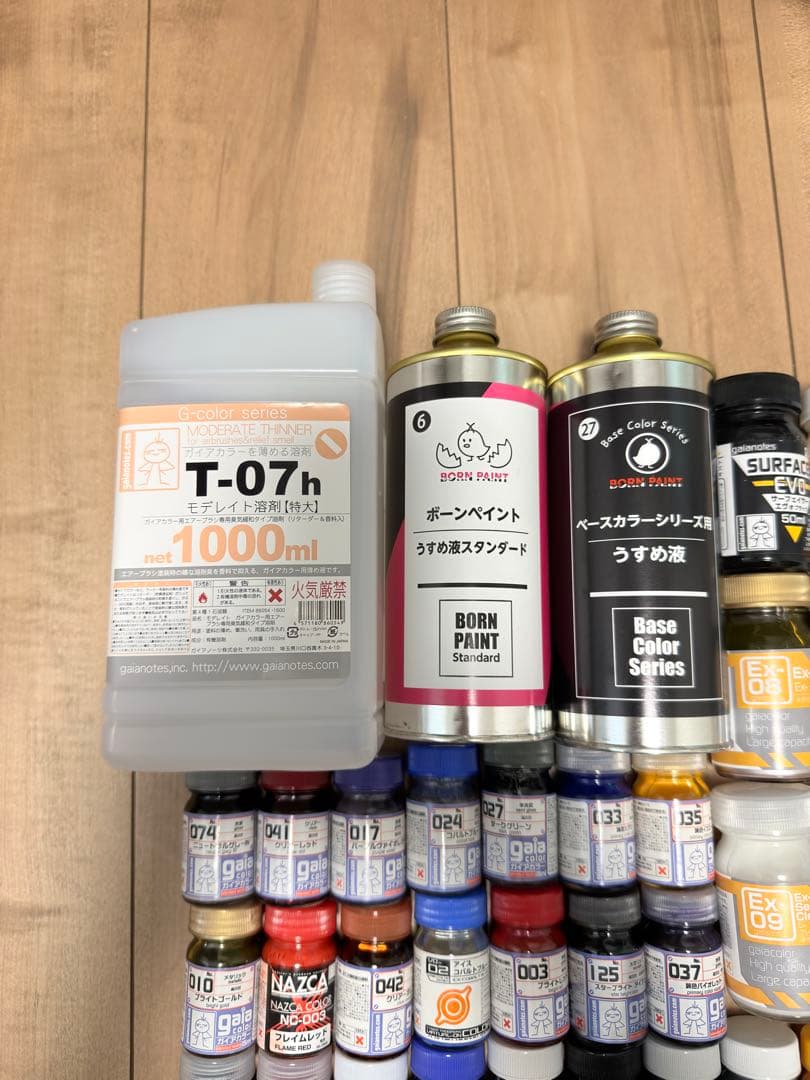 BORN PAINT ガイアカラー メカサフ 塗料 うすめ液 まとめ売り