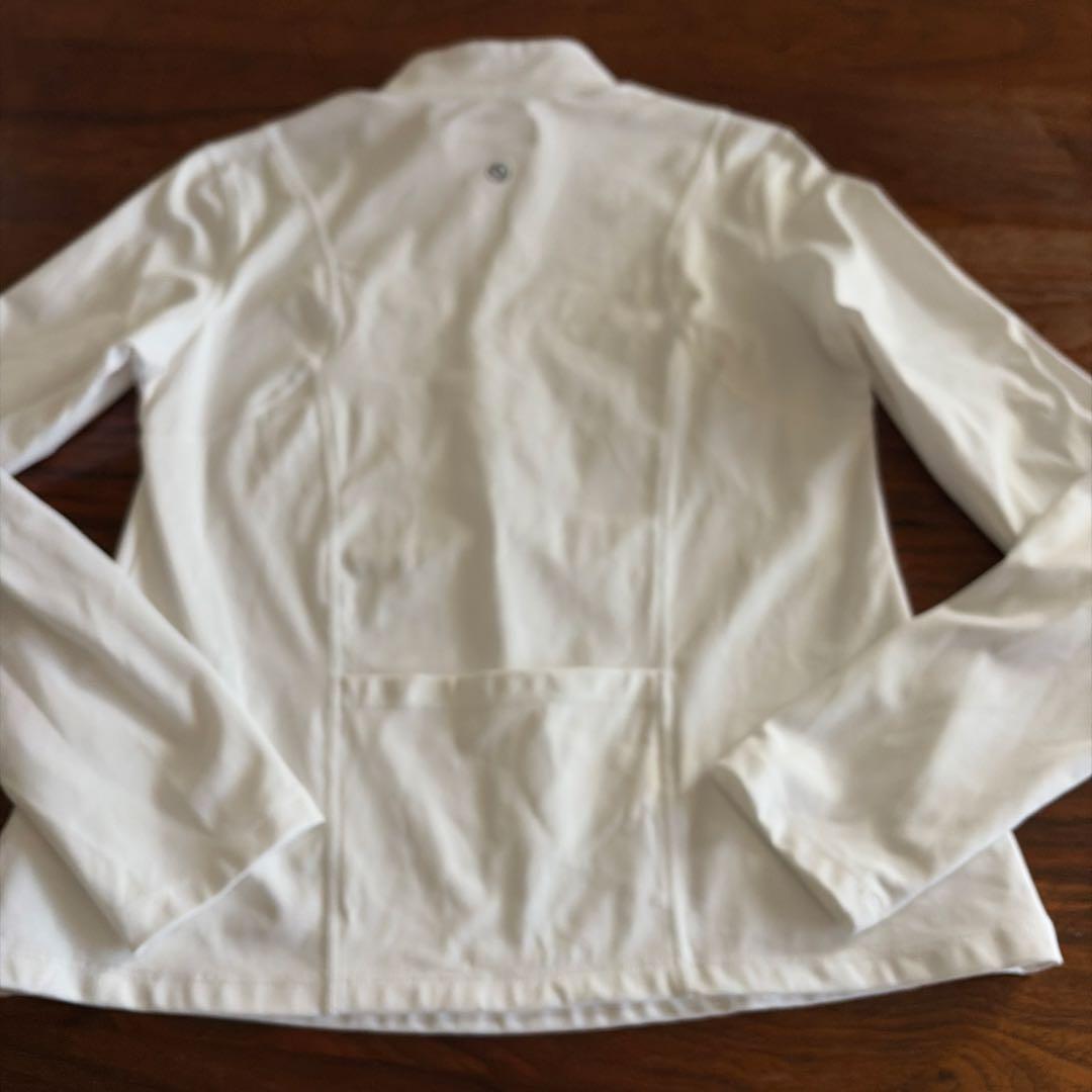 Lija リージャホワイト ハーフジップ 長袖 Tシャツ
