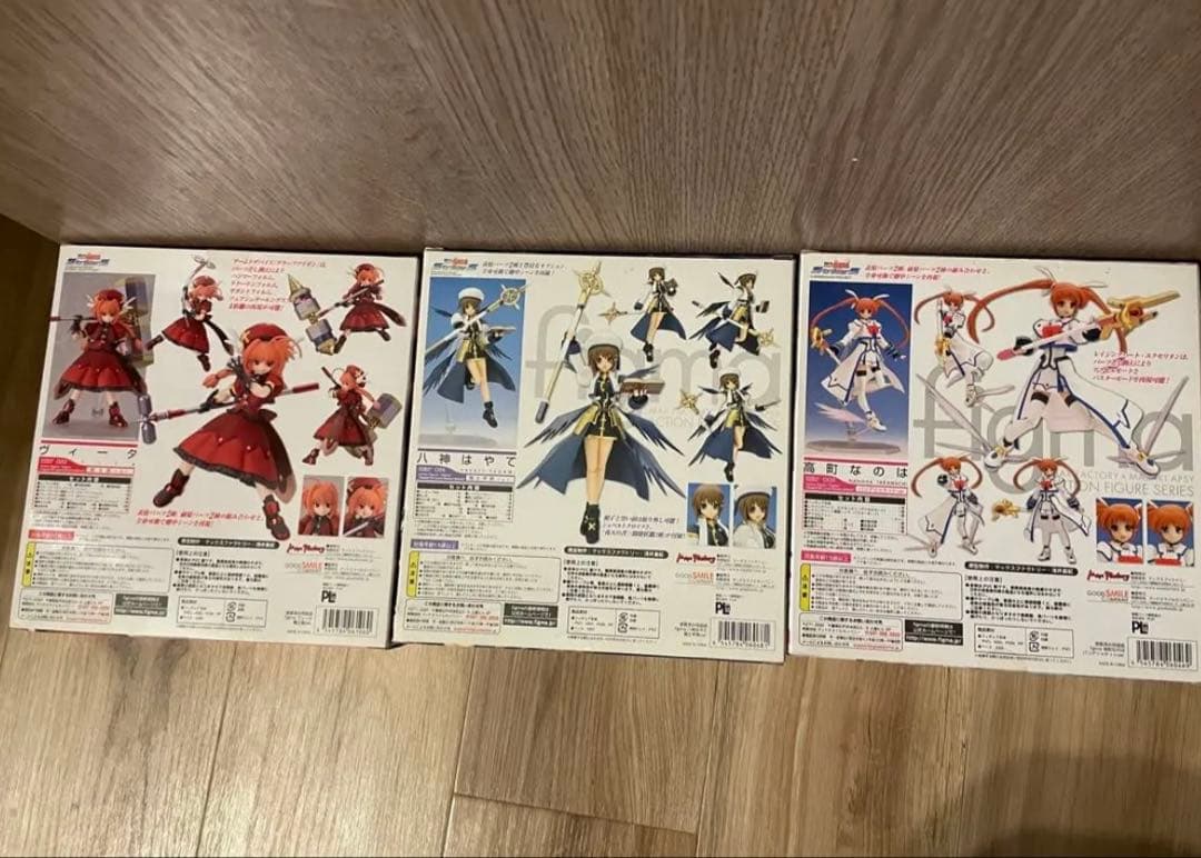 figma 魔法少女リリカルなのは Strikers ヴ イータはやてなのは3点