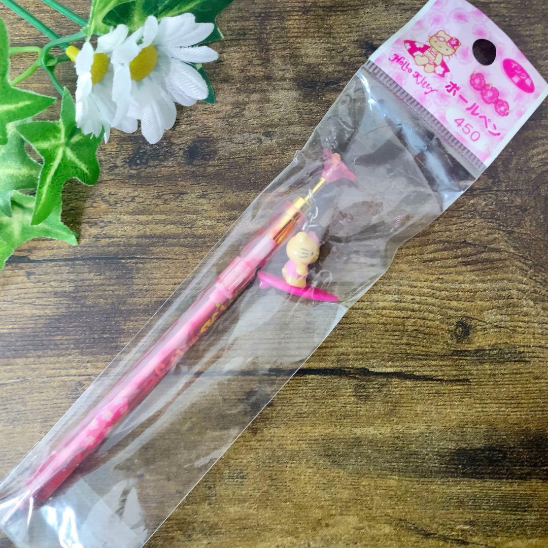 d*9様 【訳あり】ハローキティ 日焼けキティ サーフィン ビキニ　ボールペン