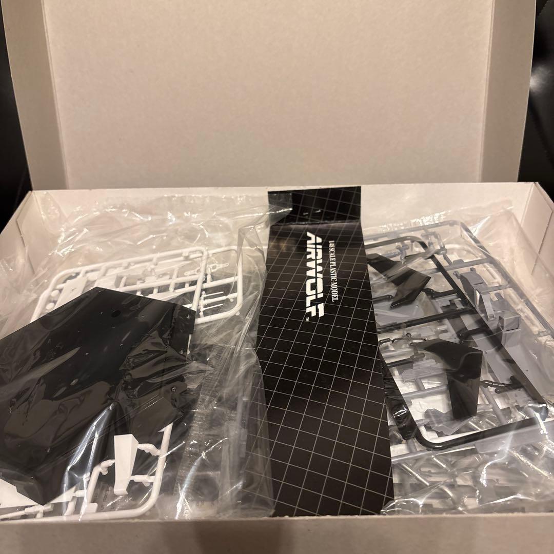 アオシマ 1/48 エアーウルフ クリアボディパーツ付き2個セット