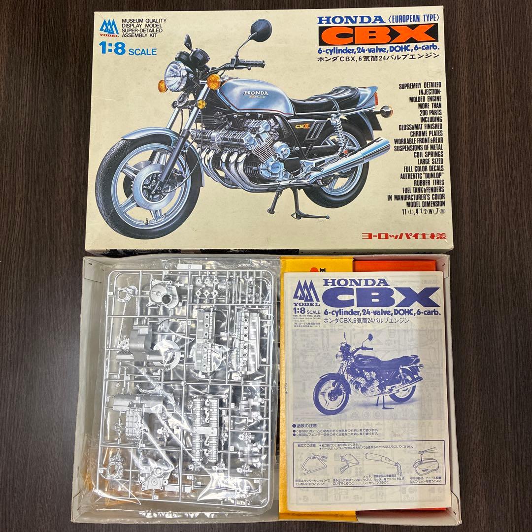 YODEL ヨーデル プラモデル CBX 6気筒 ヨーロッパ仕様 当時物 暴走族