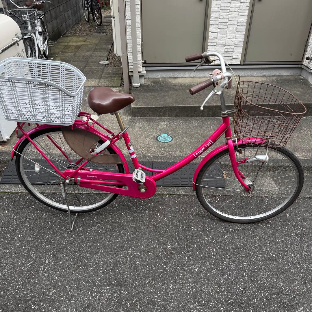 【配送不可/都内手渡しのみ】　エンジェルテイル　ママチャリ