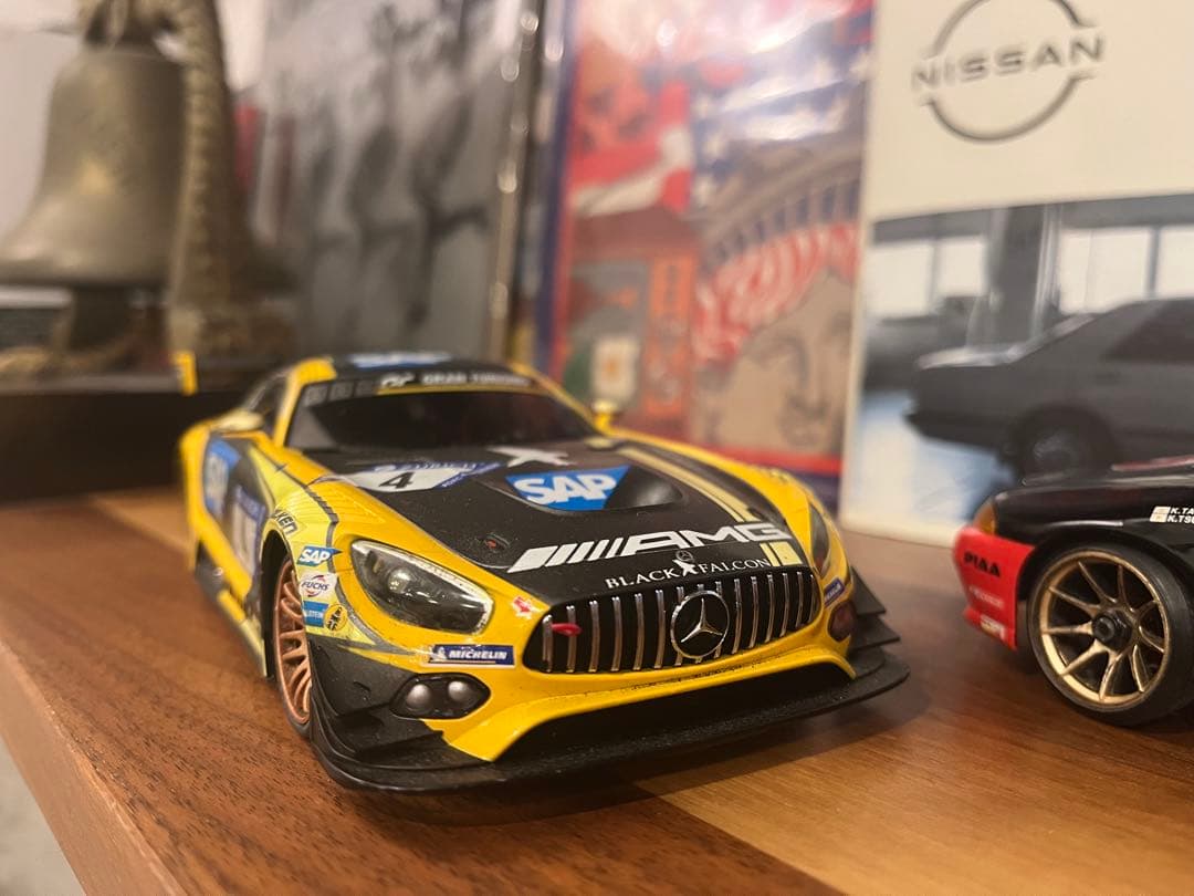 く*ろ様 京商　ミニッツ mr03 フタバ受信機付evo メルセデスamg オプ