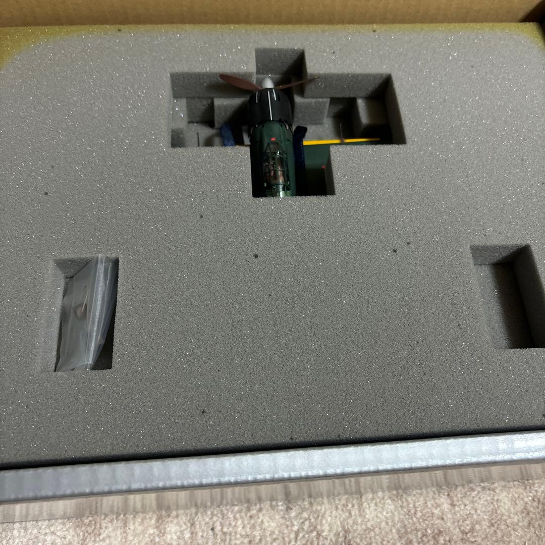 A*5様 タミヤ 148 零戦 52型 完成品　零式艦上戦闘機 五二装甲　戦闘1