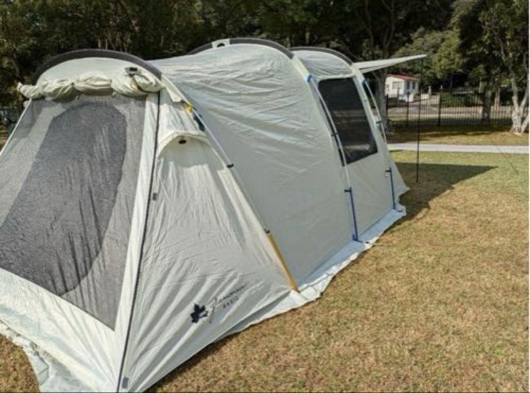 良品 LOGOS ロゴス グランベーシックトンネルドーム XL-AG テント