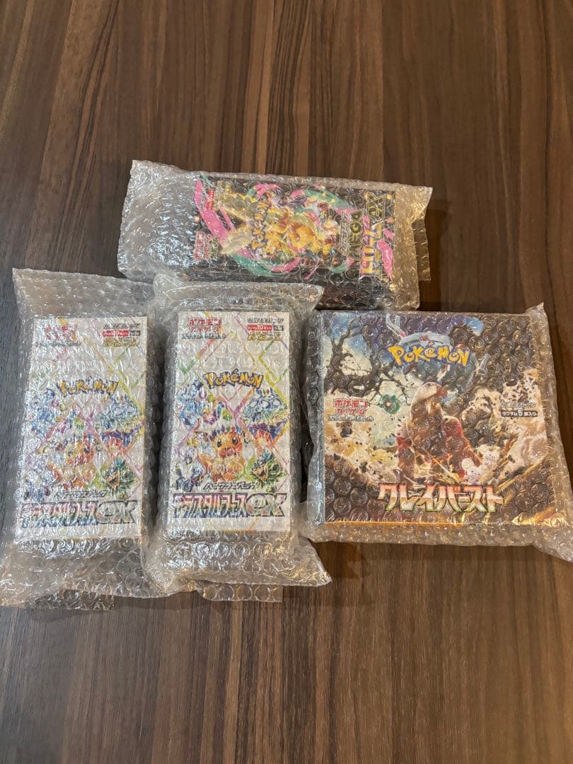 お得！テラスタルフェスなど未開封boxシュリンク付き4点