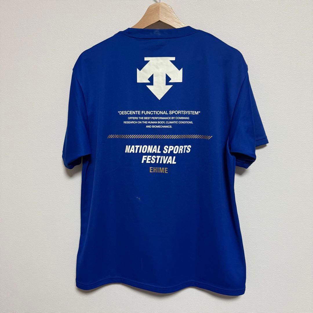 【極美品】ALLJAPAN 国体 デサント シャツ Oサイズ