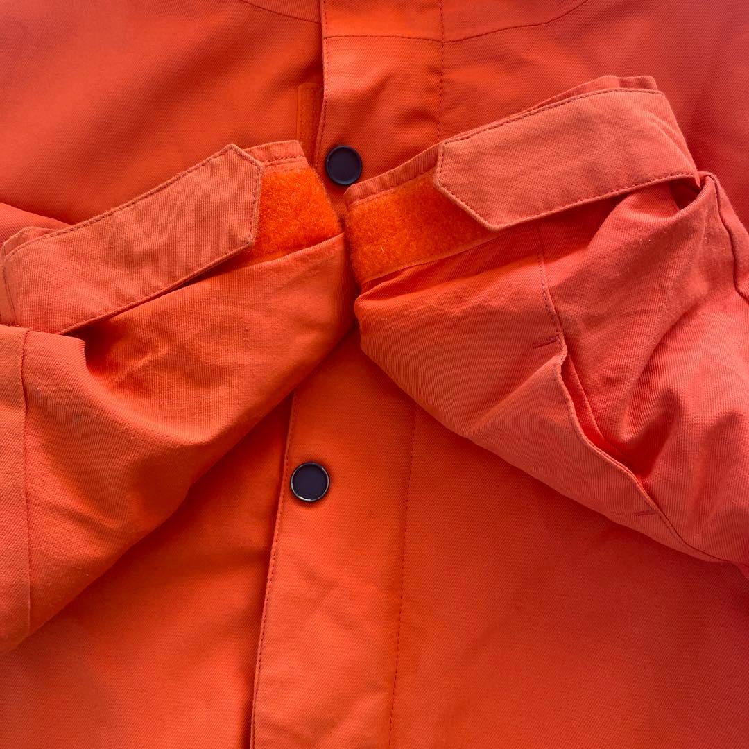 VOLCOM オレンジ スキーウェア 上下セット　Mサイズ　140