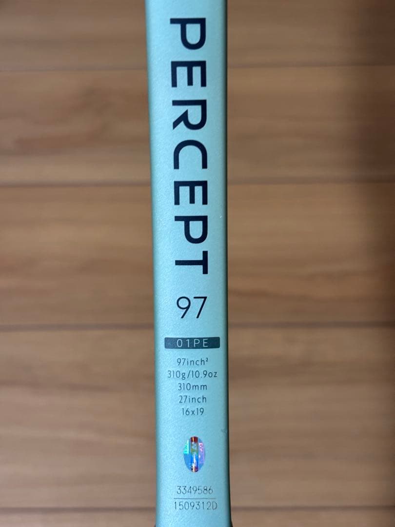 PERCEPT 97 テニスラケット 310g