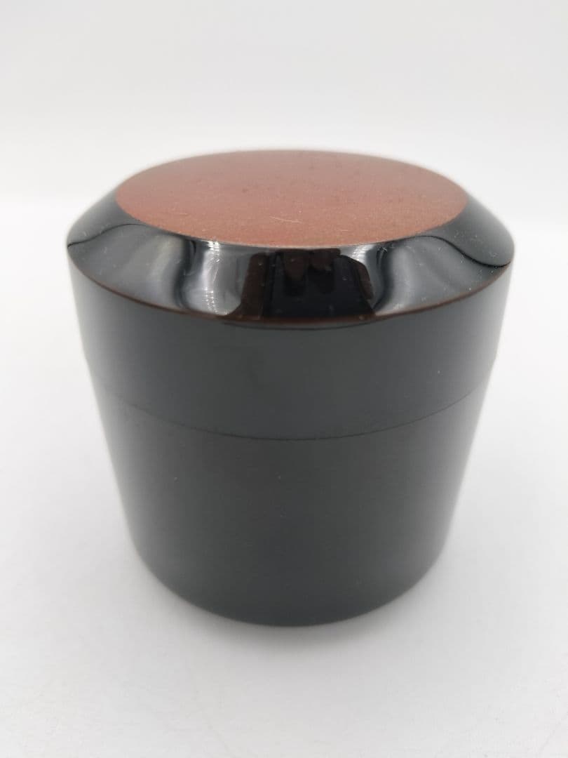 【セール】b827【新品・未使用】日月棗 青海波 内銀地 鈴木光入 木箱 茶道具