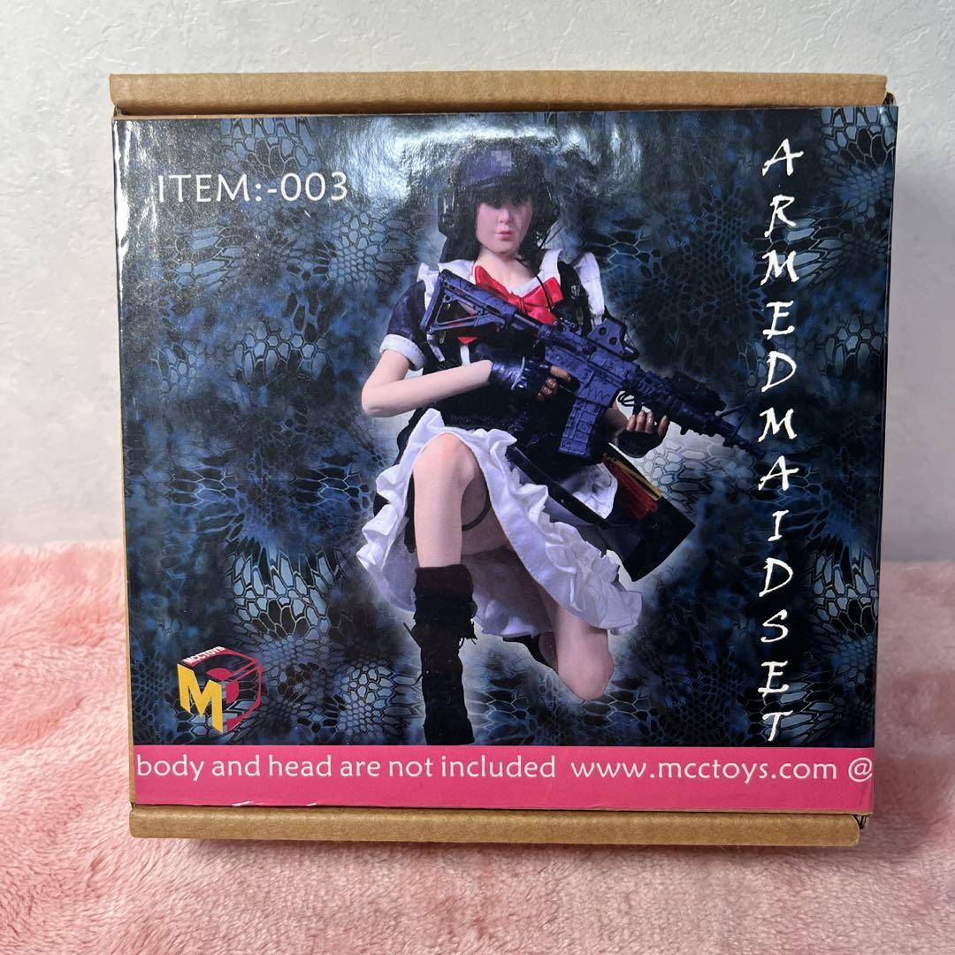 現状　ミリタリー女性　メイドアクションフィギュア用衣装　武器　アクセサリーセット