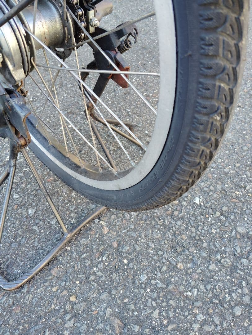 【引き取り限定・ジャンク扱い】中古ブラック電動アシスト自転車